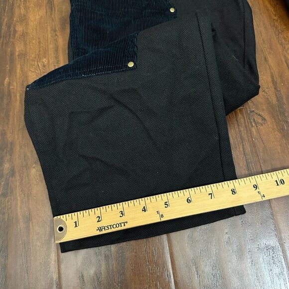 WONDERY Renee 2.0 Carpenter Pants Black High Rise Cargo Utility Cotton - Picture 15 of 15